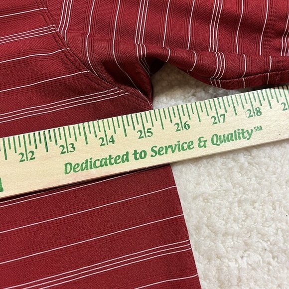 Nike Golf Polo Shirt Mens XL Red Dri Fit Lightweight Golfer Casual - Picture 7 of 9